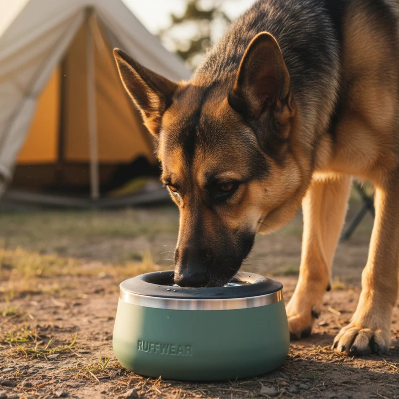 Ruffwear Basecamp Anti-Splash Insert – Spritzschutz-Einsatz für saubere Fütterung ohne Wasserverschüttung