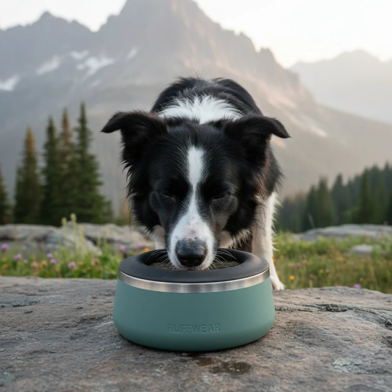 Ruffwear Basecamp Anti-Splash Insert – Spritzschutz-Einsatz für saubere Fütterung ohne Wasserverschüttung
