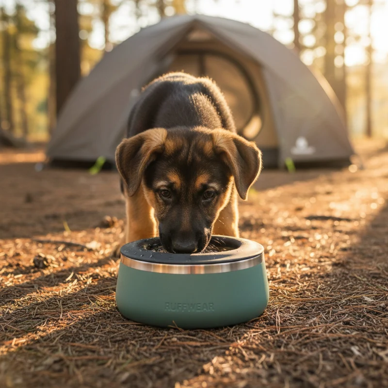 Ruffwear Basecamp Anti-Splash Insert – Spritzschutz-Einsatz für saubere Fütterung ohne Wasserverschüttung
