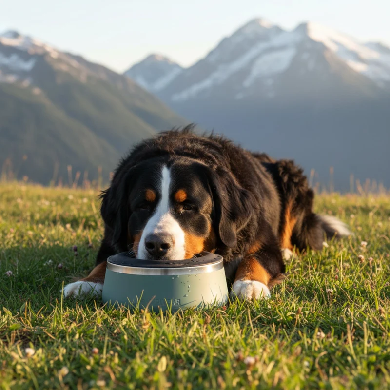 Ruffwear Basecamp Anti-Splash Insert – Spritzschutz-Einsatz für saubere Fütterung ohne Wasserverschüttung