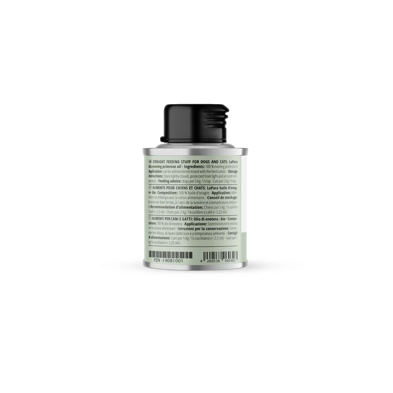 LaPura Bio-Nachtkerzenöl für Hunde und Katzen - 100 ml