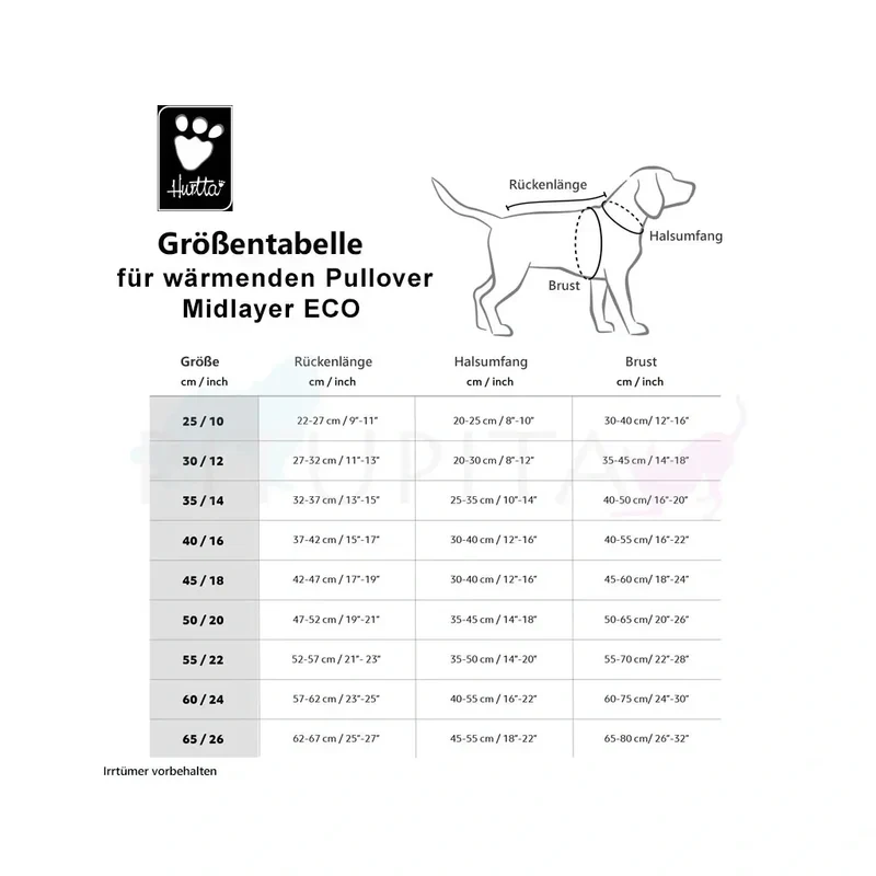 Wärmende Hundejacke Warming Midlayer von Hurtta | Super bequem & recyceltes Material | Desert