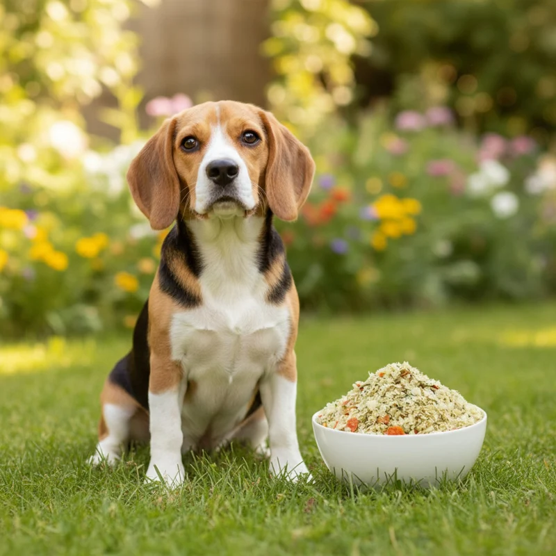 Perro Reisflocken mit Gemüse – Leicht verdauliche Schonkost für Hunde bei Magen-Darm-Problemen, Durchfall & Aufbaukost