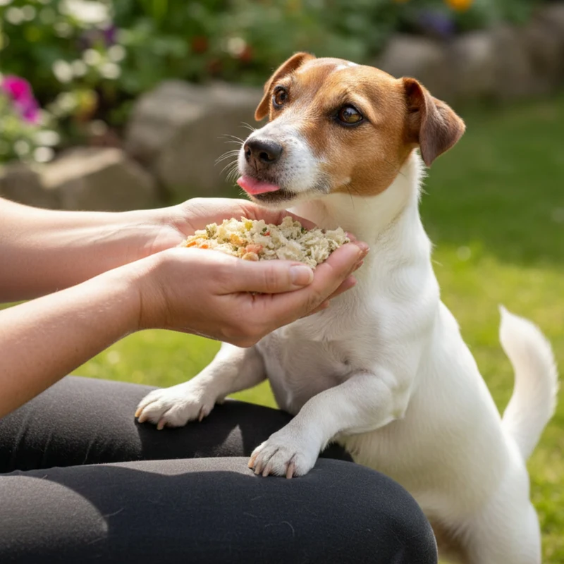 Perro Reisflocken mit Gemüse – Leicht verdauliche Schonkost für Hunde bei Magen-Darm-Problemen, Durchfall & Aufbaukost
