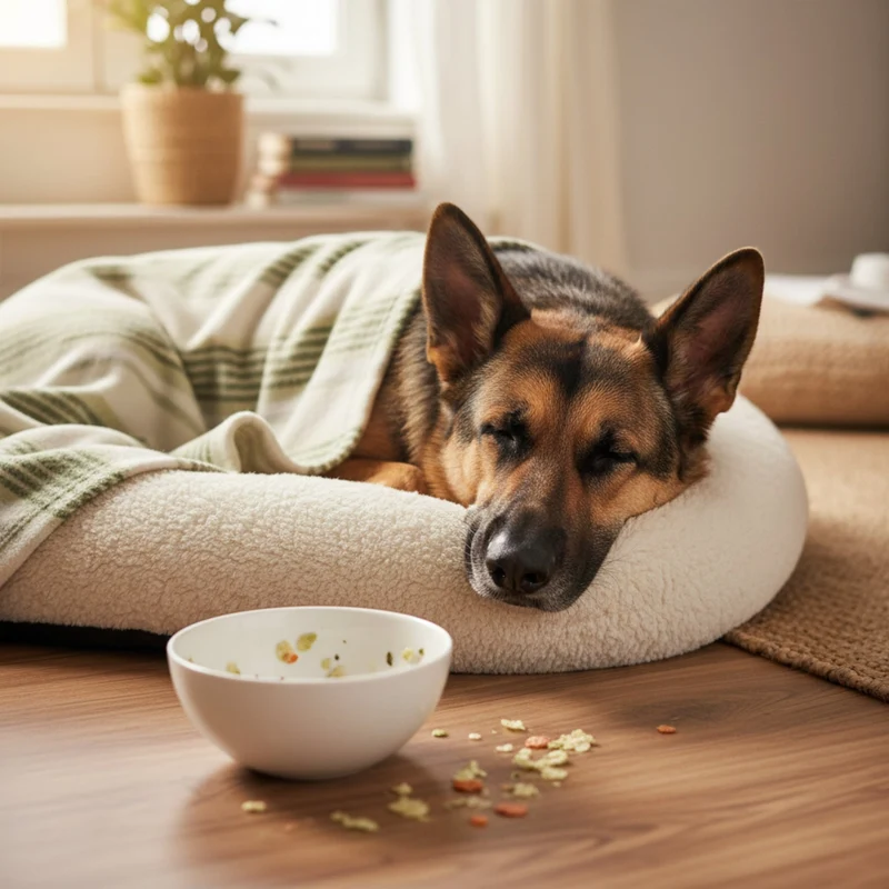 Perro Reisflocken mit Gemüse – Leicht verdauliche Schonkost für Hunde bei Magen-Darm-Problemen, Durchfall & Aufbaukost