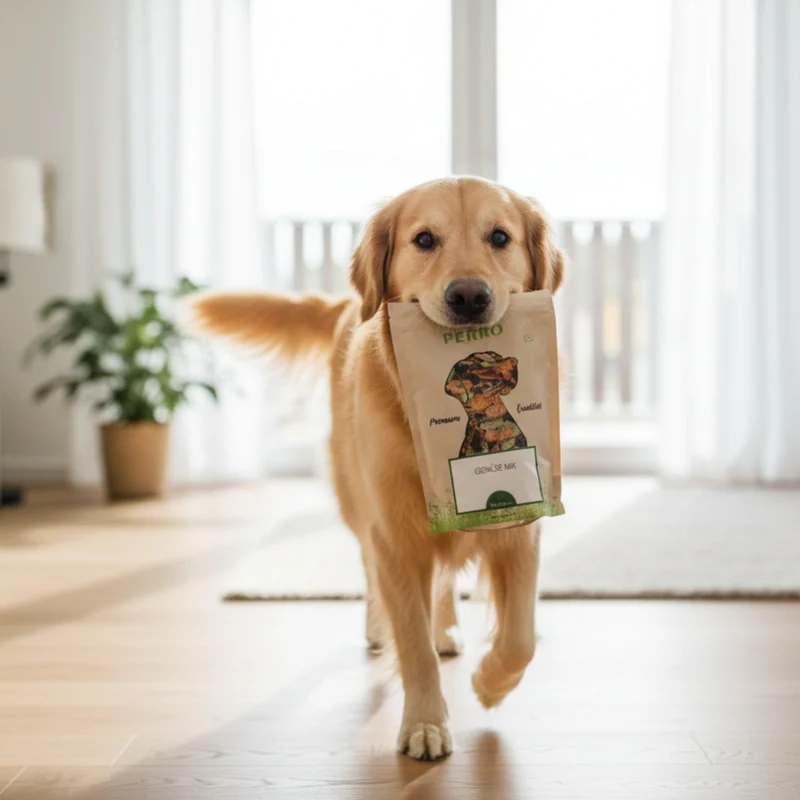 Perro Hundeflocken Gemüse Mix - Premium Nahrungsergänzung für Hunde mit natürlichen Gemüseflocken für gesunde Verdauung und Vitalität
