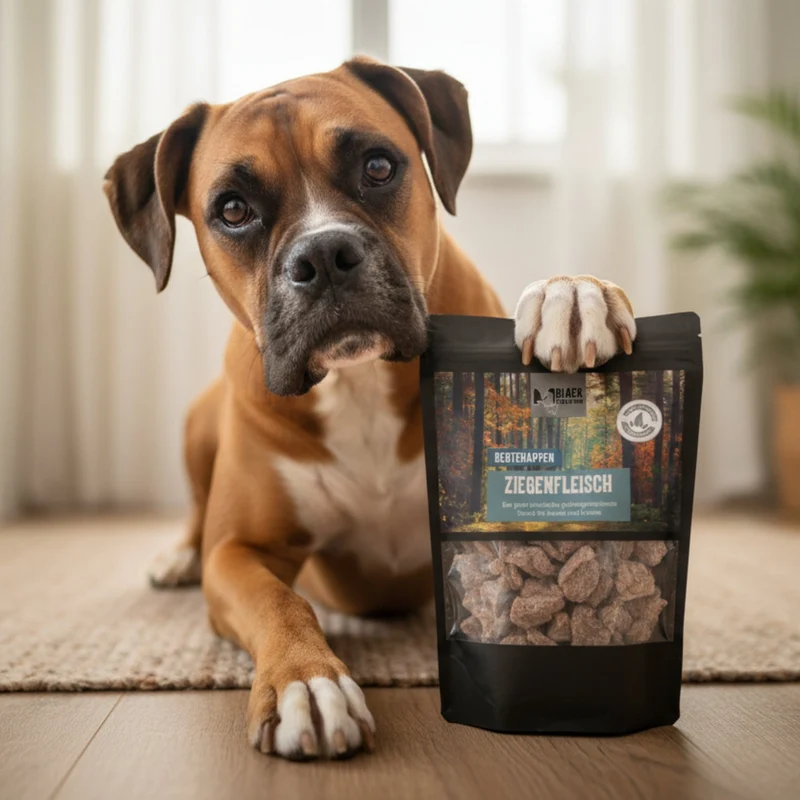 Black Canyon Beutehappen Ziegenfleisch – Premium Trainingssnack für Hunde & Katzen | Proteinreich & Ideal für Sensible Mägen