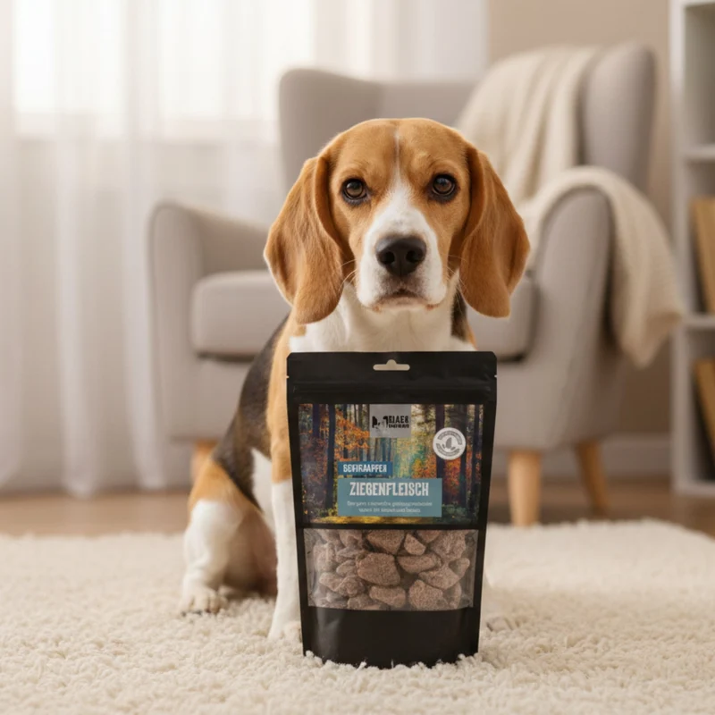 Black Canyon Beutehappen Ziegenfleisch – Premium Trainingssnack für Hunde & Katzen | Proteinreich & Ideal für Sensible Mägen