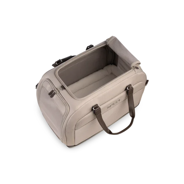 Isofix Autositz & Transporttasche Hendrick von Tavo für Hunde & Katzen bis 20.4 kg | GREENGUARD-Gold-Zertifizierung | Farbe: Tawny