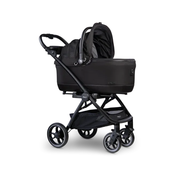 Isofix Autositz & Transportbox Maeve™ iso7x-R von Tavo für Hunde bis 18 kg | GREENGUARD-Gold-Zertifizierung | Farbe: Onyx