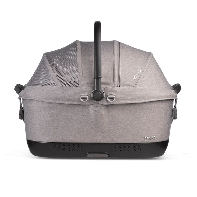 Isofix Autositz & Transportbox Maeve™ iso6x von Tavo für Hunde bis 18 kg | GREENGUARD-Gold-Zertifizierung | Farbe: Merle