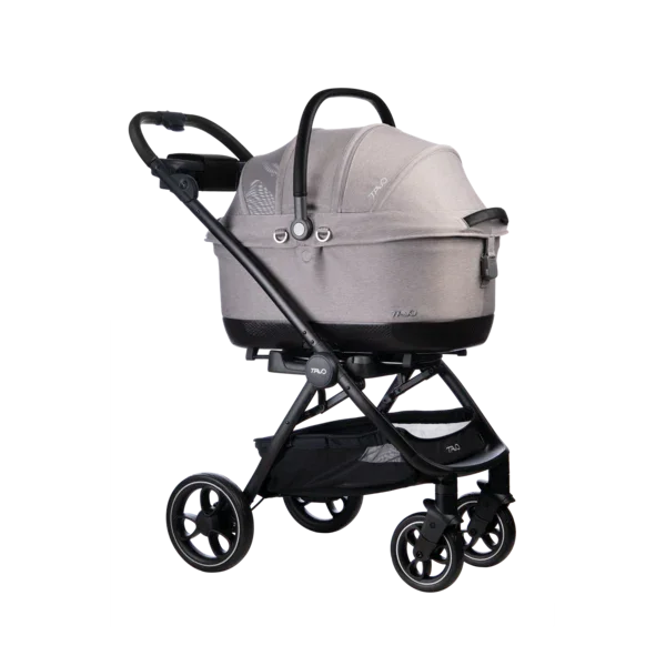 Isofix Autositz & Transportbox Maeve™ iso6x von Tavo für Hunde bis 18 kg | GREENGUARD-Gold-Zertifizierung | Farbe: Merle