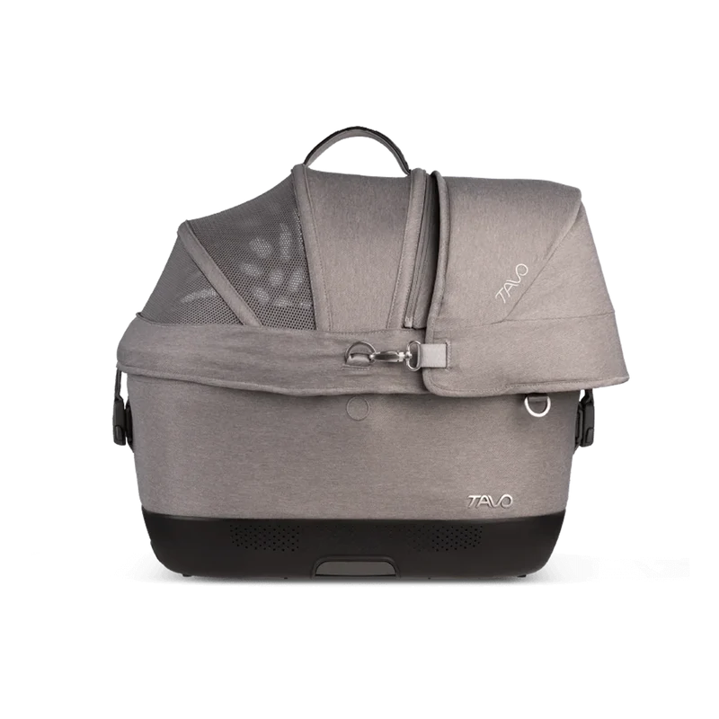 Isofix Autositz & Transportbox Maeve™ iso5x von Tavo für Hunde bis 13.6 kg | GREENGUARD-Gold-Zertifizierung | Farbe: Merle