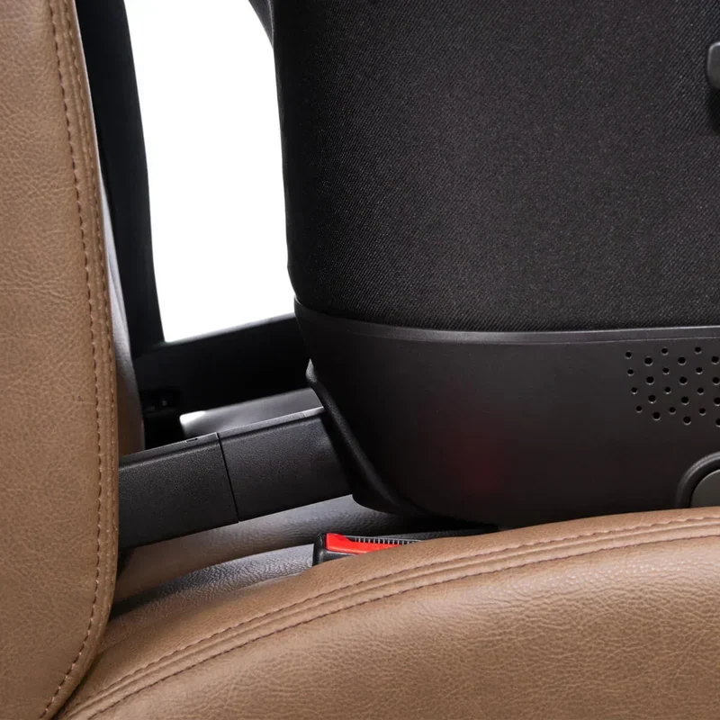 Isofix Autositz & Transportbox Maeve™ iso5x von Tavo für Hunde bis 13.6 kg | GREENGUARD-Gold-Zertifizierung | Farbe: Merle