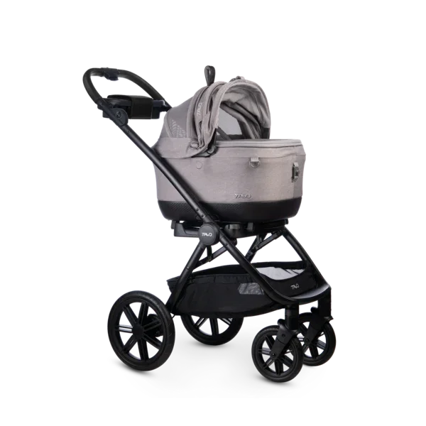 Isofix Autositz & Transportbox Maeve™ iso5x von Tavo für Hunde bis 13.6 kg | GREENGUARD-Gold-Zertifizierung | Farbe: Merle