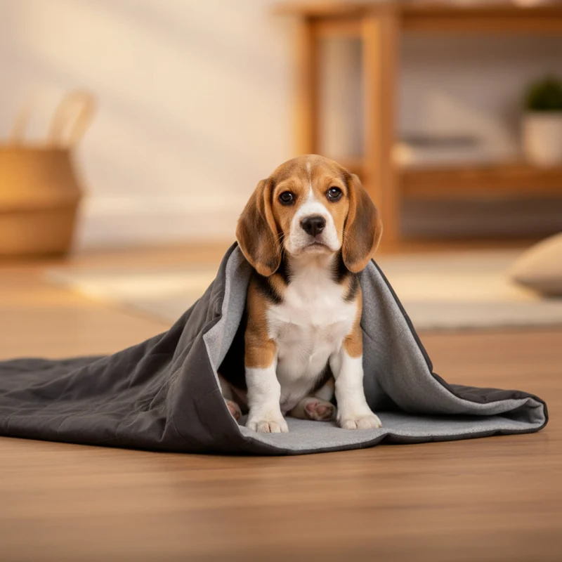 Doctor Bark Hundeschlafsack – Premium Kuschelhöhle mit orthopädischer Polsterung für Geborgenheit & erholsamen Schlaf