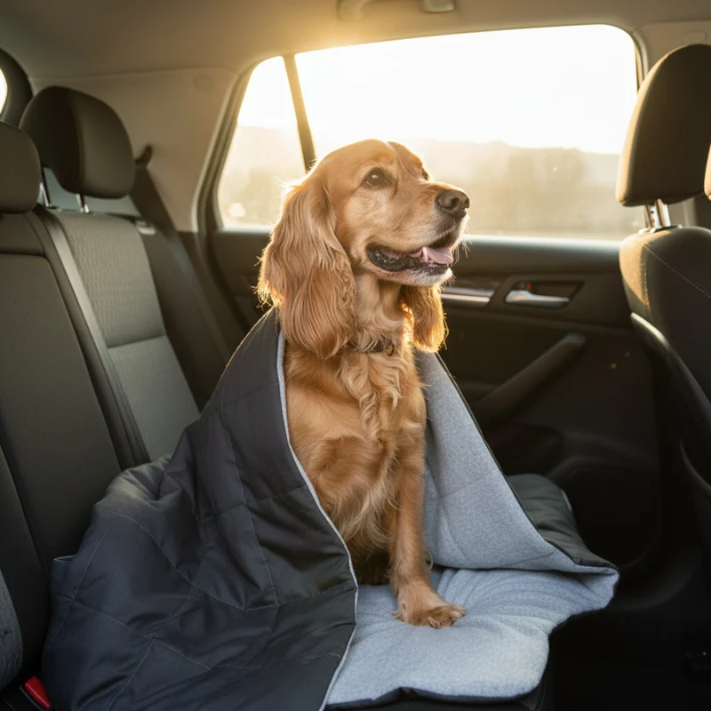 Doctor Bark Hundeschlafsack – Premium Kuschelhöhle mit orthopädischer Polsterung für Geborgenheit & erholsamen Schlaf