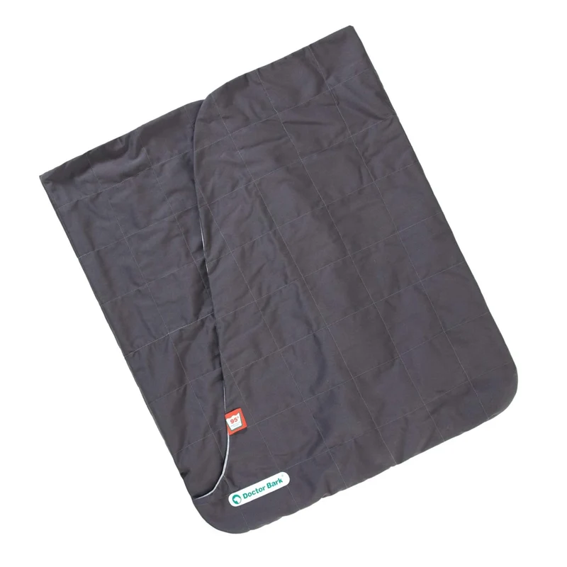 Doctor Bark Hundeschlafsack – Premium Kuschelhöhle mit orthopädischer Polsterung für Geborgenheit & erholsamen Schlaf