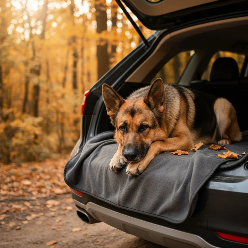 Doctor Bark Kuscheldecke für Hunde – Waschbar bis 95°C, Allergikerfreundlich & Made in Germany
