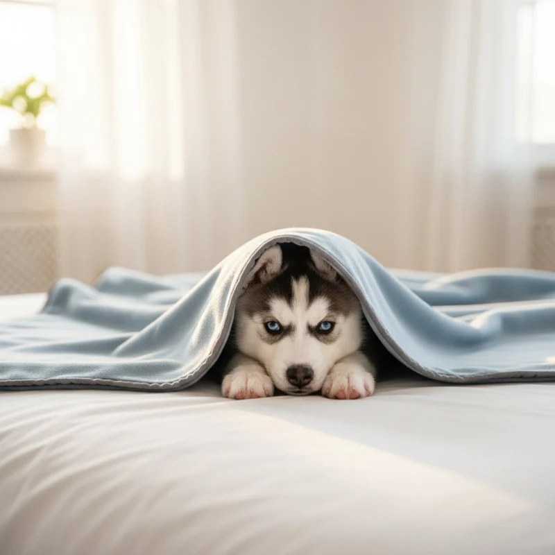 Doctor Bark Kuscheldecke für Hunde – Waschbar bis 95°C, Allergikerfreundlich & Made in Germany