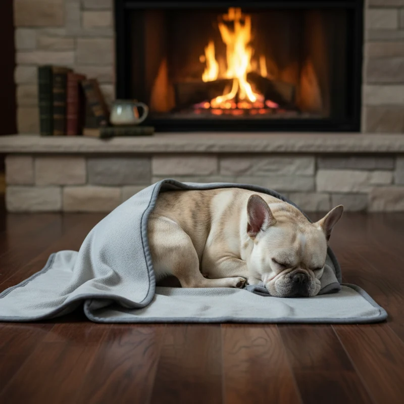 Doctor Bark Kuscheldecke für Hunde – Waschbar bis 95°C, Allergikerfreundlich & Made in Germany