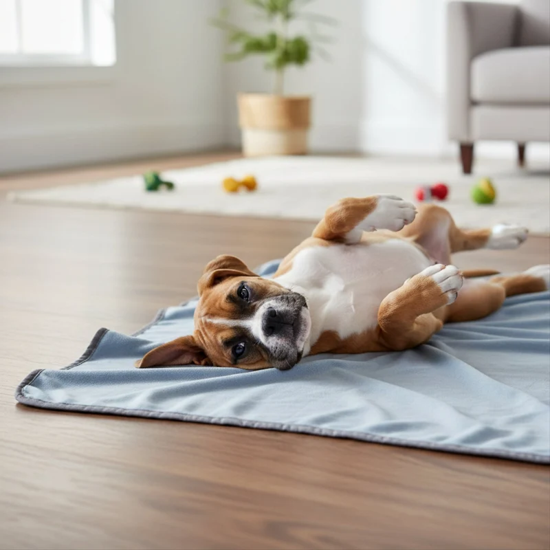 Doctor Bark Kuscheldecke für Hunde – Waschbar bis 95°C, Allergikerfreundlich & Made in Germany