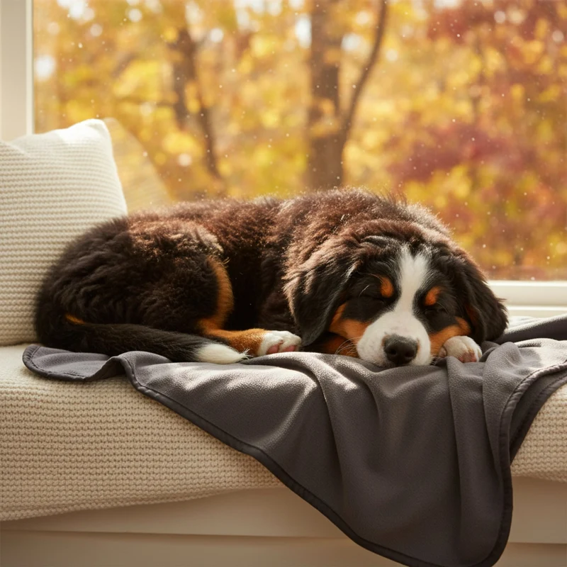 Doctor Bark Kuscheldecke für Hunde – Waschbar bis 95°C, Allergikerfreundlich & Made in Germany