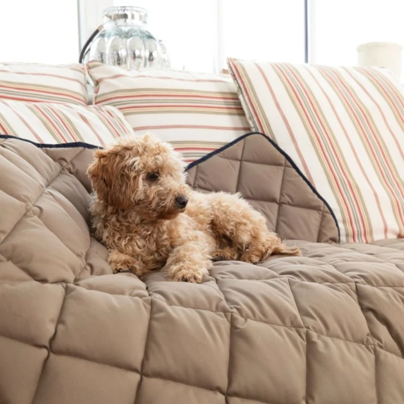 Doctor Bark Fleece-Steppdecke – Premium Hundedecke | Kuschelig weich, waschbar & allergikerfreundlich für erholsamen Hundeschlaf