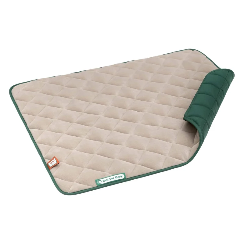Doctor Bark Fleece-Steppdecke – Premium Hundedecke | Kuschelig weich, waschbar & allergikerfreundlich für erholsamen Hundeschlaf