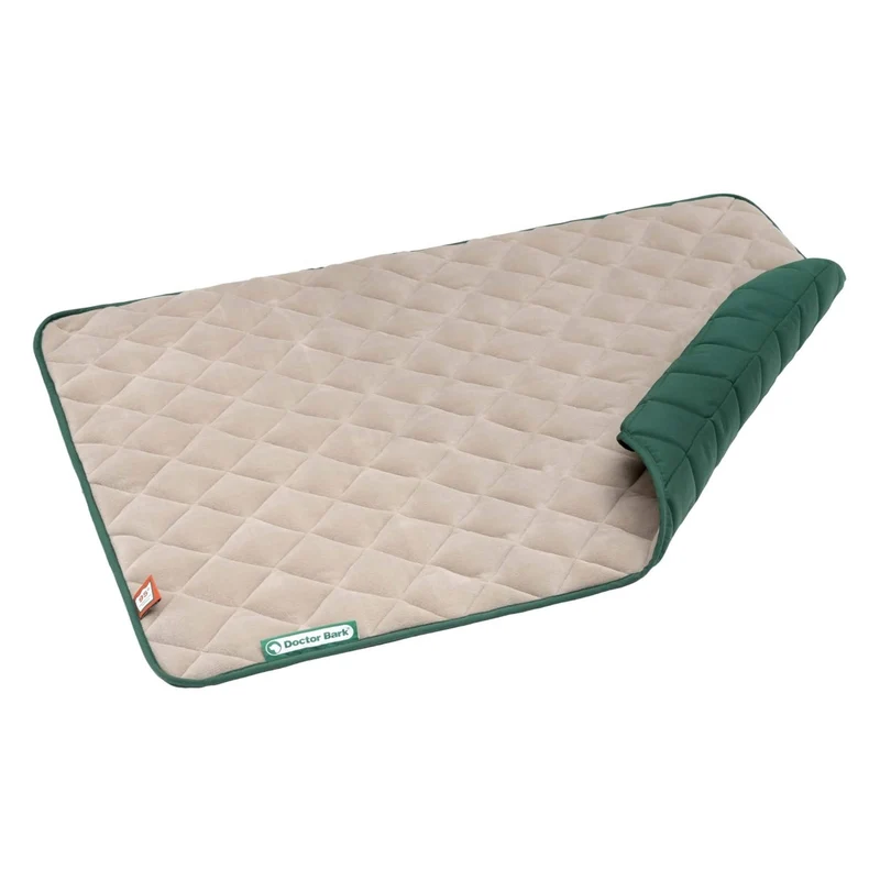 Doctor Bark Fleece-Steppdecke – Premium Hundedecke | Kuschelig weich, waschbar & allergikerfreundlich für erholsamen Hundeschlaf