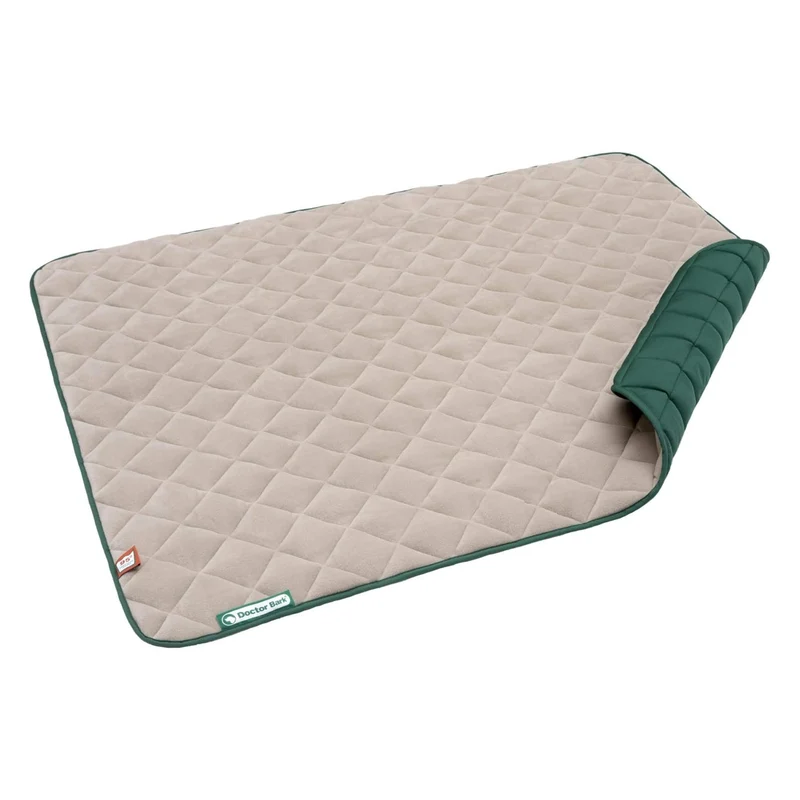 Doctor Bark Fleece-Steppdecke – Premium Hundedecke | Kuschelig weich, waschbar & allergikerfreundlich für erholsamen Hundeschlaf