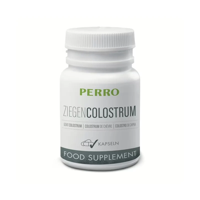 Perro Ziegen Colostrum Kapseln – Natürliche Immunstärkung für Hunde & Katzen bei Stress, Erschöpfung & Allergien