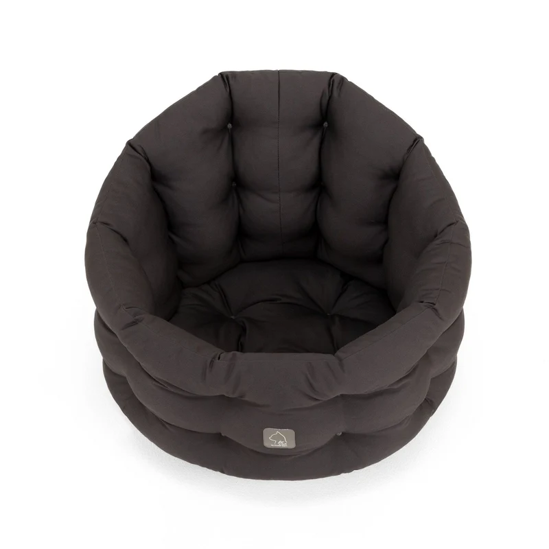 4cats by Doctor Bark Katzenbett Deluxe – Rundes Katzennest | Waschbar bis 95 °C | Formstabil & Langlebig | Made in Germany