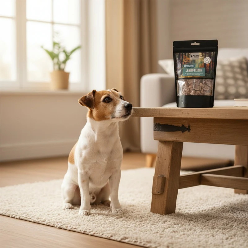 Black Canyon Beutehappen Lammfleisch – Natürliche Belohnung für Training & Zwischendurch | Weiche Fleischsnacks für Hunde & Katzen