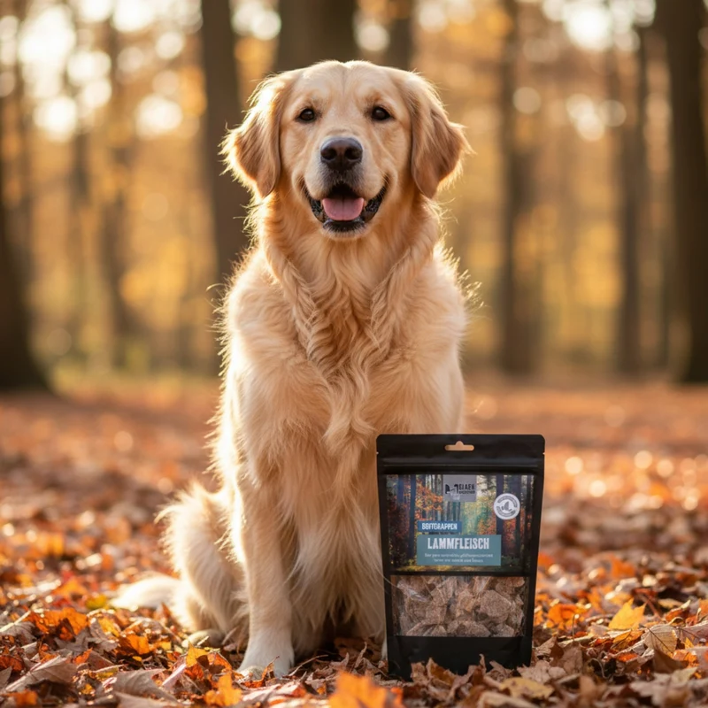 Black Canyon Beutehappen Lammfleisch – Natürliche Belohnung für Training & Zwischendurch | Weiche Fleischsnacks für Hunde & Katzen