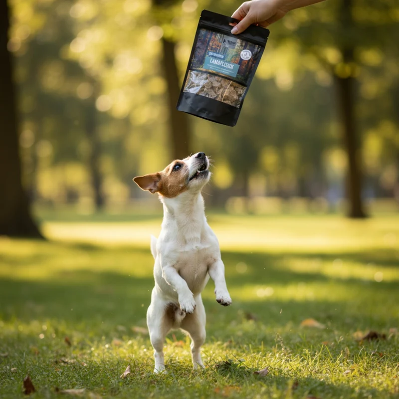 Black Canyon Beutehappen Lamafleisch – Premium Snack aus exotischem Lama für anspruchsvolle Vierbeiner