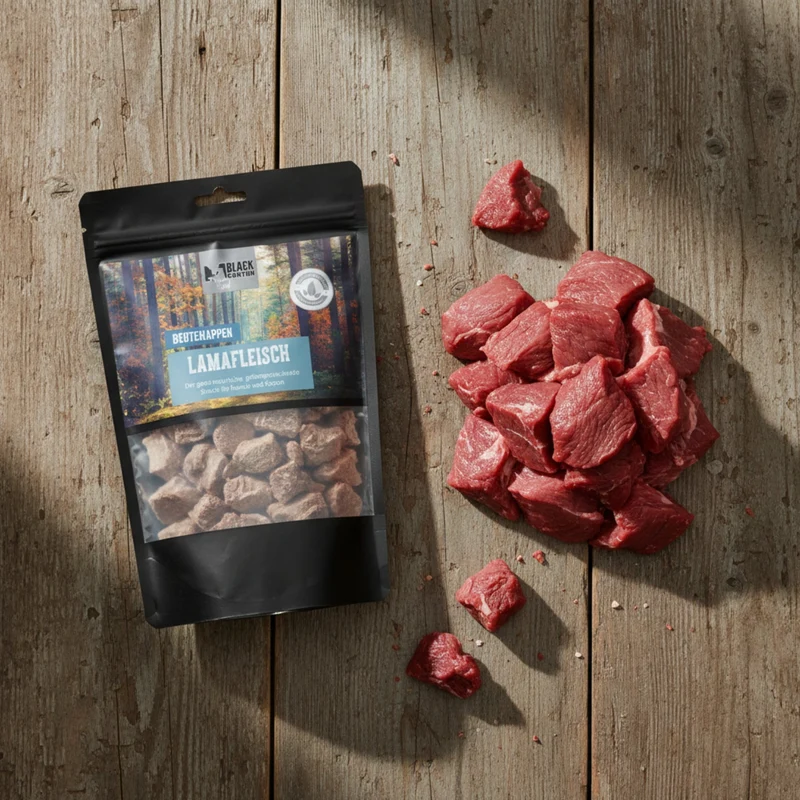 Black Canyon Beutehappen Lamafleisch – Premium Snack aus exotischem Lama für anspruchsvolle Vierbeiner