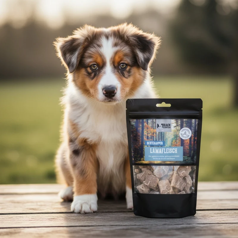 Black Canyon Beutehappen Lamafleisch – Premium Snack aus exotischem Lama für anspruchsvolle Vierbeiner