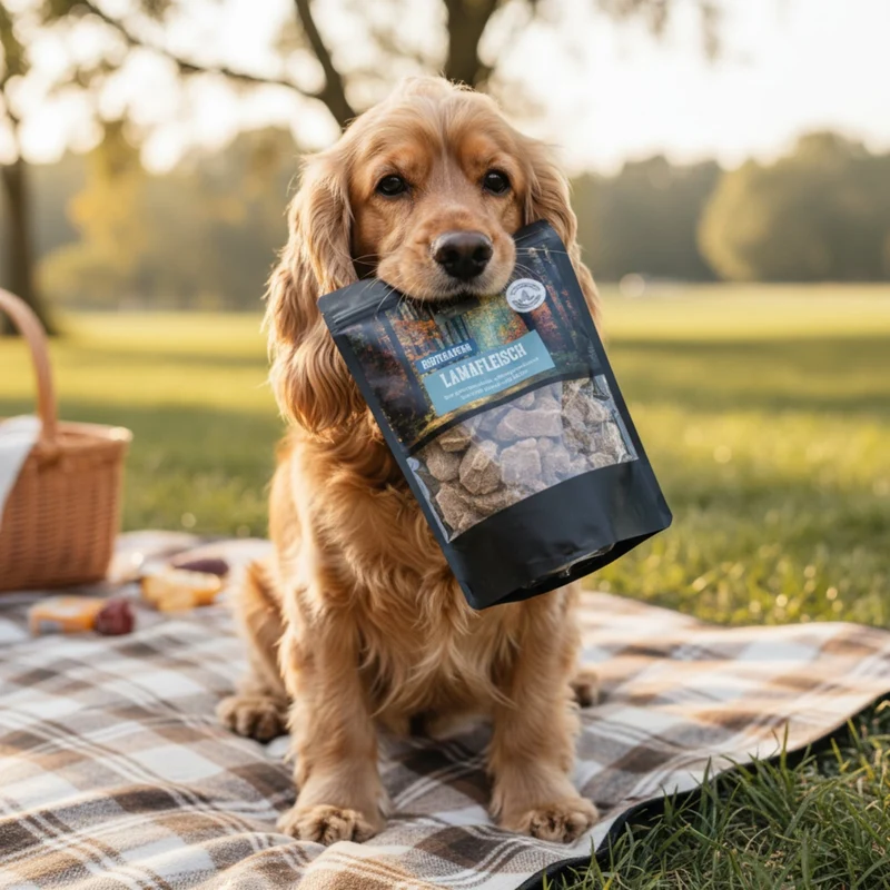 Black Canyon Beutehappen Lamafleisch – Premium Snack aus exotischem Lama für anspruchsvolle Vierbeiner