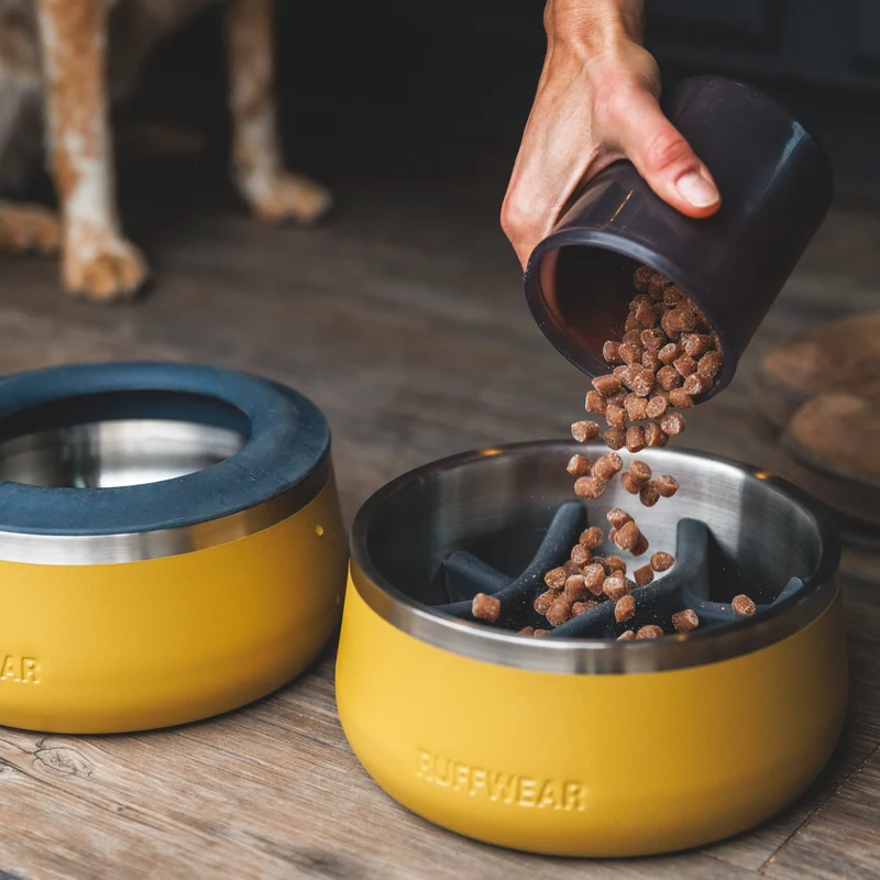 Ruffwear Basecamp Bowl – Robuster Premium Hundenapf aus Edelstahl für Outdoor-Abenteuer & Zuhause