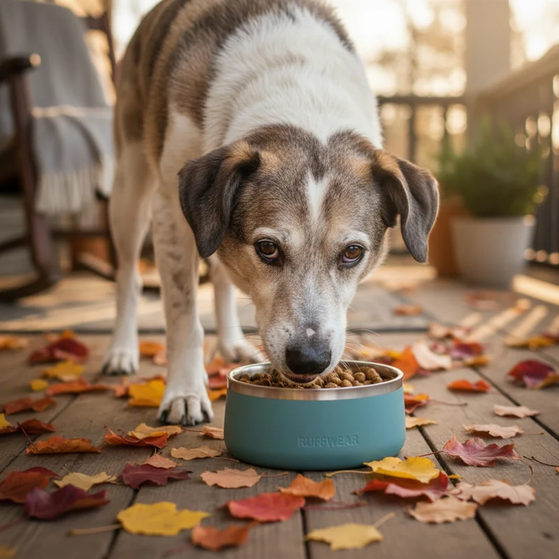 Ruffwear Basecamp Bowl – Robuster Premium Hundenapf aus Edelstahl für Outdoor-Abenteuer & Zuhause