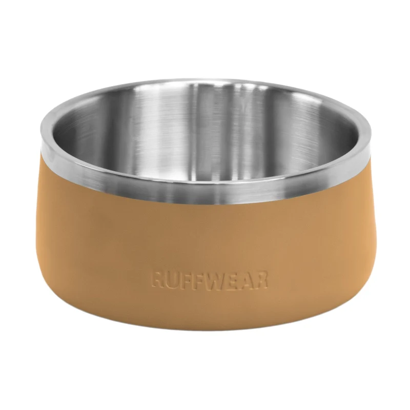 Ruffwear Basecamp Bowl – Robuster Premium Hundenapf aus Edelstahl für Outdoor-Abenteuer & Zuhause