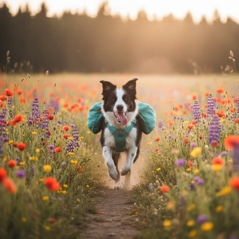 Ruffwear Front Range Day Pack – Hundegeschirr mit Packtaschen für Wanderungen & Outdoor-Abenteuer