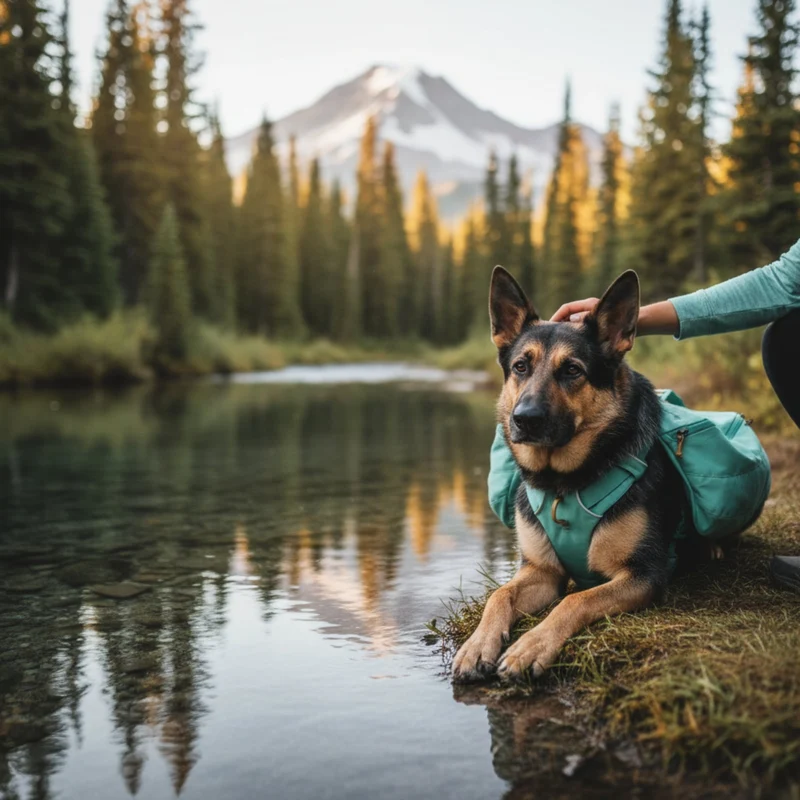 Ruffwear Front Range Day Pack – Hundegeschirr mit Packtaschen für Wanderungen & Outdoor-Abenteuer