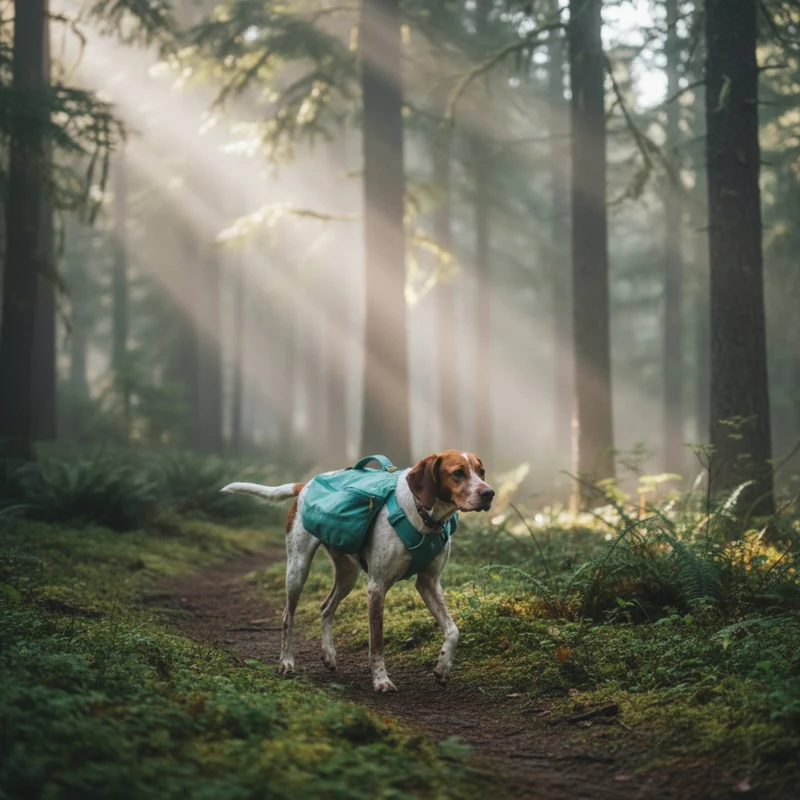 Ruffwear Front Range Day Pack – Hundegeschirr mit Packtaschen für Wanderungen & Outdoor-Abenteuer
