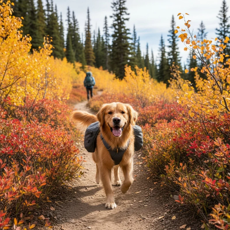 Ruffwear Front Range Day Pack – Hundegeschirr mit Packtaschen für Wanderungen & Outdoor-Abenteuer