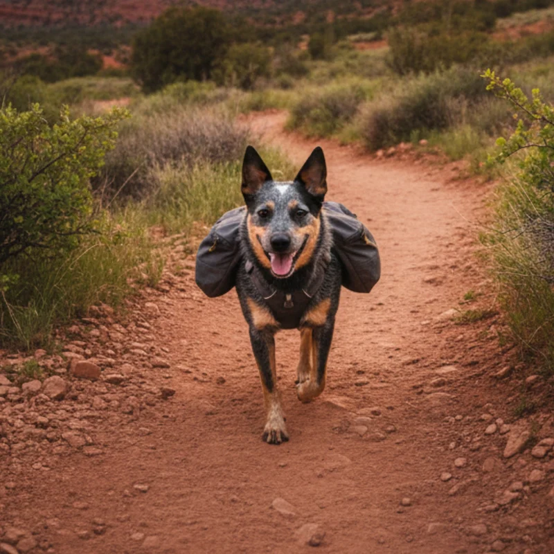 Ruffwear Front Range Day Pack – Hundegeschirr mit Packtaschen für Wanderungen & Outdoor-Abenteuer