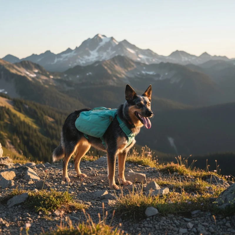 Ruffwear Front Range Day Pack – Hundegeschirr mit Packtaschen für Wanderungen & Outdoor-Abenteuer