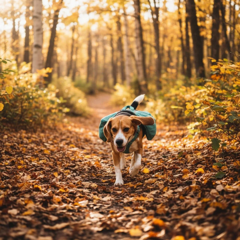 Ruffwear Front Range Day Pack – Hundegeschirr mit Packtaschen für Wanderungen & Outdoor-Abenteuer