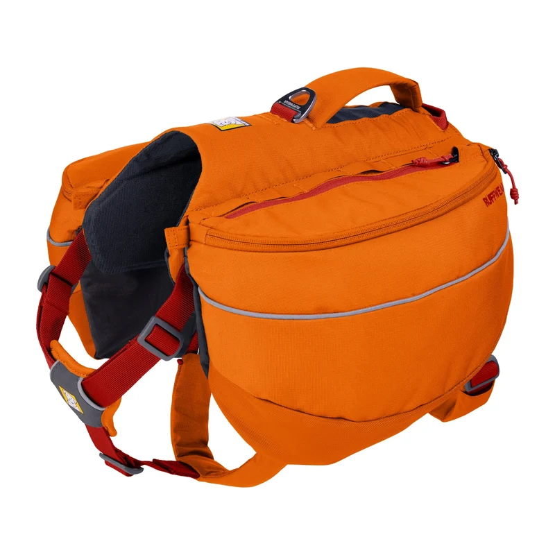 Ruffwear Approach Pack – Ergonomischer Hunderucksack mit Satteltaschen für aktive Hunde auf Trekking & Wandertouren